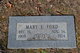  Mary E. Ford