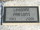  LaVonne “Bonnie” <I>Thompson</I> Parsons