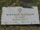  Whitman Rayburn