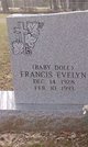  Francis Evelyn “Baby Doll” <I>Wixson</I> Freels