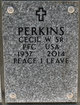 Cecil W Perkins Sr. Photo
