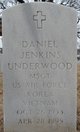 M Sgt. Daniel Jenkins Underwood Photo