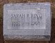 Sarah R Ring Photo