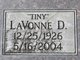 LaVonne D. “Tiny” Thomas Photo