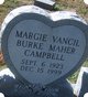 Margie Vianna Vancil Burke Maher Campbell Photo