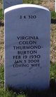  Virginia Colon <I>Thurmond</I> Thurmond-Burton