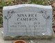 Nina Rice Cameron Photo