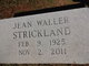  Jean <I>Waller</I> Strickland