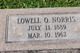  Lowell O Norris