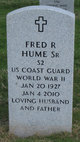  Fred Raymond Hume Sr.