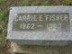  Carrie E <I>McLellan</I> Fisher