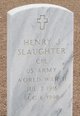 Henry J. Slaughter Photo