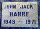 John “Jack” Barre Photo