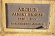  Albert Ernest Archer