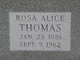  Rosa Alice <I>Riley</I> Thomas