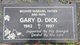 Gary Dean Dick Photo