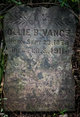  Ollie B. <I>Fields</I> Vance