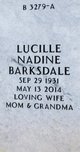  Lucille Nadine <I>Conley</I> Barksdale