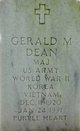 Maj Gerald Marlar Dean