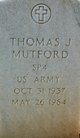  Thomas J Mutford