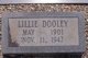  Lillie Lee Dooley
