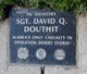 SSG David Quentin Douthit Photo
