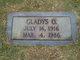  Gladys Odell <I>Ward</I> Bramblett