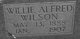  William Alfred Wilson