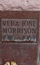  Vera Ione <I>Emmons</I> Morrison