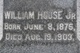  William B House Jr.