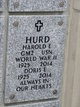 Harold Eugene “Gene” Hurd Photo