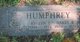  Harry R Humphrey
