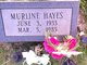  Murline Hayes