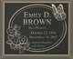  Emily Dale <I>Penrod</I> Brown