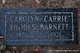  Carolyn Lucretia “Carrie” <I>Rhodes</I> Barnett