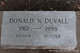  Donald Nelson Duvall