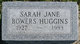 Sarah Jane “Janie” Bowers Huggins Photo