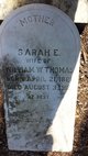  Sarah E. <I>Holt</I> Thomas