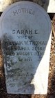  Sarah E. <I>Holt</I> Thomas