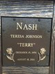 Teresa Dean “Terry” Johnson Nash Photo