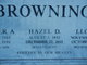  Hazel D. Browning