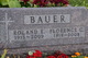  Roland E. “Rollie” Bauer