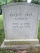 Rachel Jane Gordon Photo
