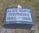  Alice Margaret <I>Smith</I> Thorndike