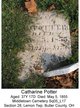  Catherine V. <I>Burdg</I> Potter