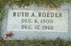  Ruth Ann <I>Shaw</I> Roeder
