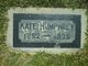  Catherine C “Kate” <I>Campbell</I> Humphrey