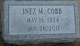  Inez M Cobb