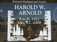  Harold W. Arnold