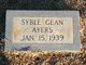  Sybil Gean Ayers